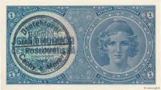 Czech Republic 1 Koruna, 1939 image